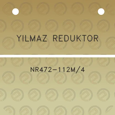 yilmaz-reduktor-nr472-112m4