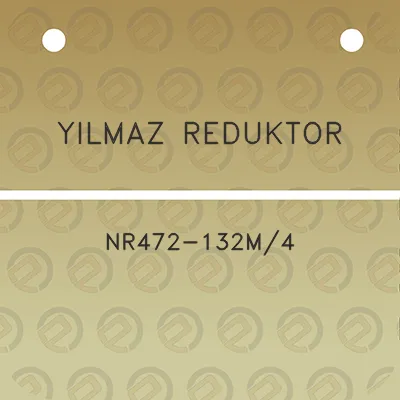 yilmaz-reduktor-nr472-132m4