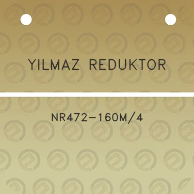 yilmaz-reduktor-nr472-160m4