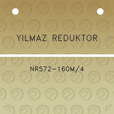 yilmaz-reduktor-nr572-160m4