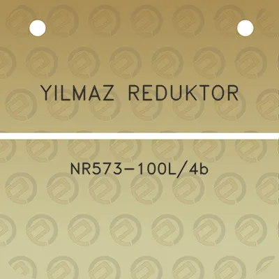 yilmaz-reduktor-nr573-100l4b