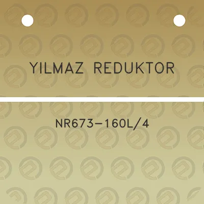 yilmaz-reduktor-nr673-160l4