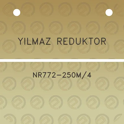 yilmaz-reduktor-nr772-250m4