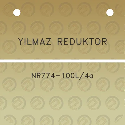 yilmaz-reduktor-nr774-100l4a