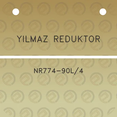 yilmaz-reduktor-nr774-90l4