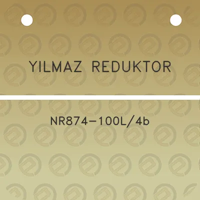 yilmaz-reduktor-nr874-100l4b