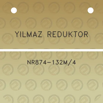 yilmaz-reduktor-nr874-132m4