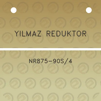 yilmaz-reduktor-nr875-90s4