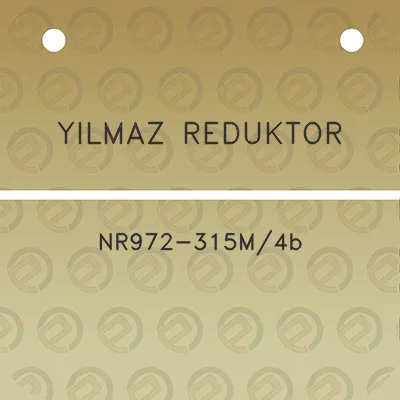 yilmaz-reduktor-nr972-315m4b