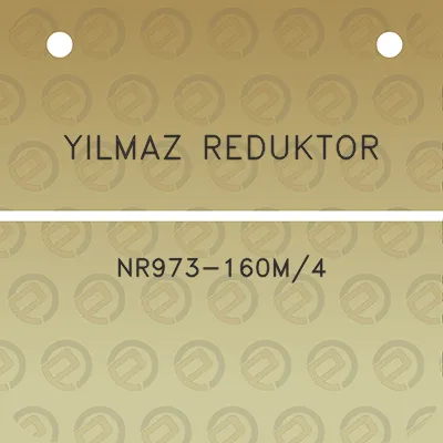 yilmaz-reduktor-nr973-160m4