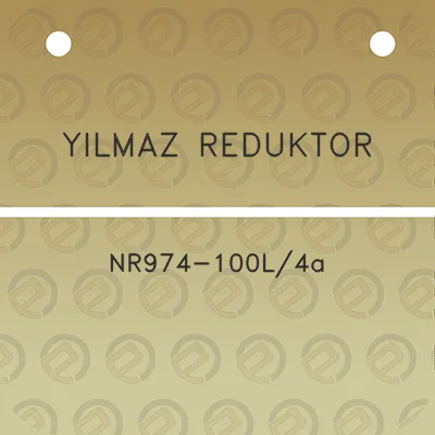 yilmaz-reduktor-nr974-100l4a