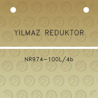 yilmaz-reduktor-nr974-100l4b