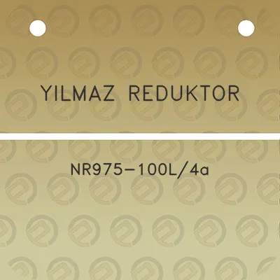 yilmaz-reduktor-nr975-100l4a