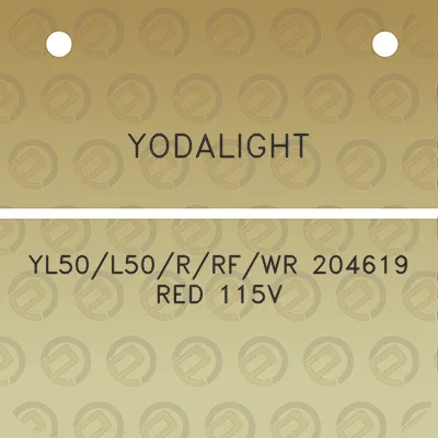 yodalight-yl50l50rrfwr-204619-red-115v