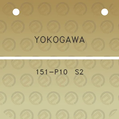 yokogawa-151-p10-s2