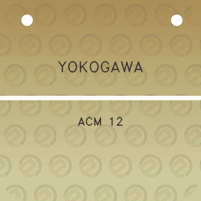 yokogawa-acm-12