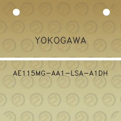 yokogawa-ae115mg-aa1-lsa-a1dh