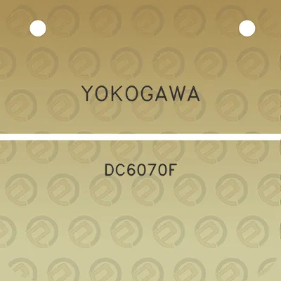 yokogawa-dc6070f