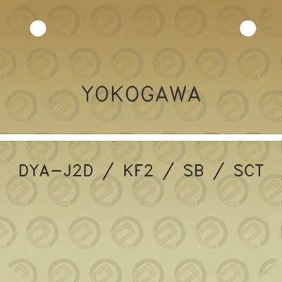 yokogawa-dya-j2d-kf2-sb-sct