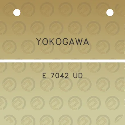 yokogawa-e-7042-ud