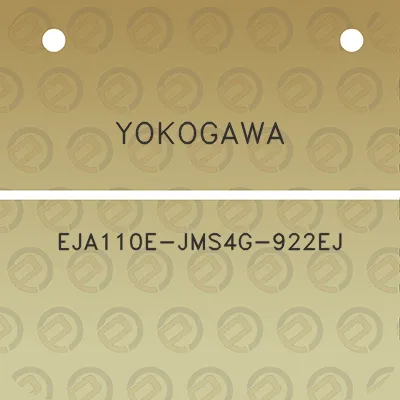 yokogawa-eja110e-jms4g-922ej