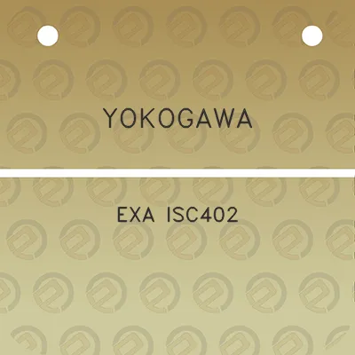 yokogawa-exa-isc402