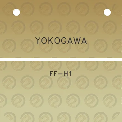 yokogawa-ff-h1