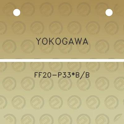 yokogawa-ff20-p33bb