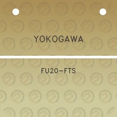 yokogawa-fu20-fts