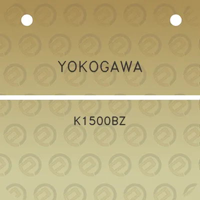 yokogawa-k1500bz