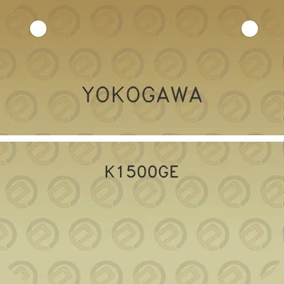 yokogawa-k1500ge