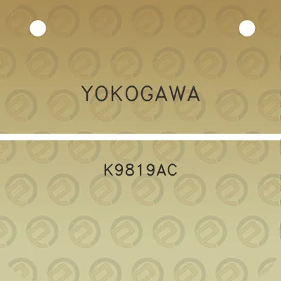 yokogawa-k9819ac