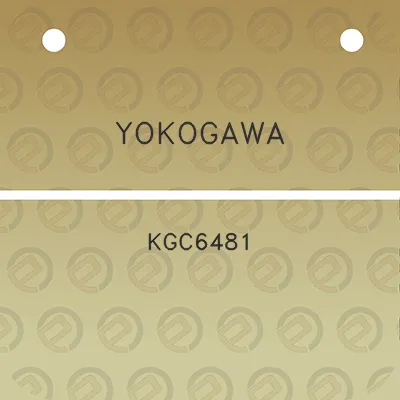 yokogawa-kgc6481