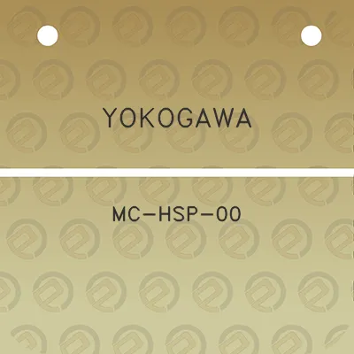 yokogawa-mc-hsp-00