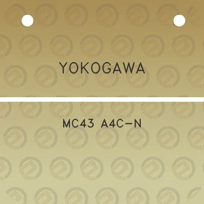 yokogawa-mc43-a4c-n