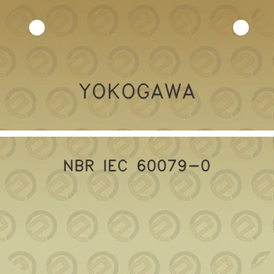 yokogawa-nbr-iec-60079-0