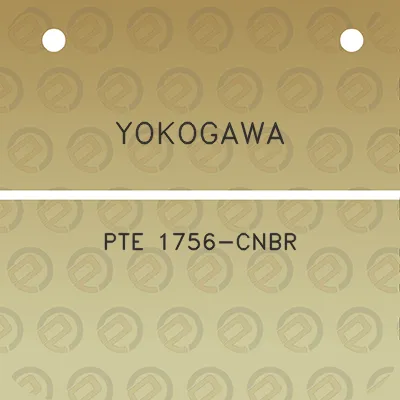 yokogawa-pte-1756-cnbr