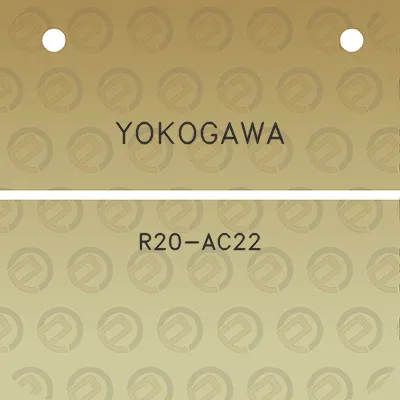 yokogawa-r20-ac22