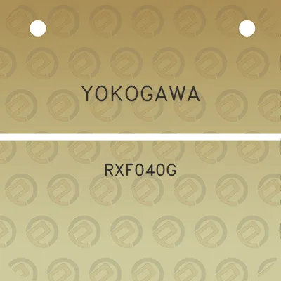 yokogawa-rxf040g