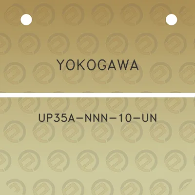 yokogawa-up35a-nnn-10-un