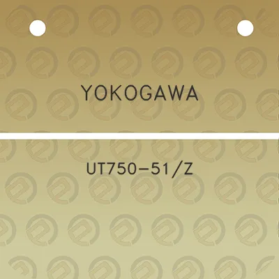 yokogawa-ut750-51z