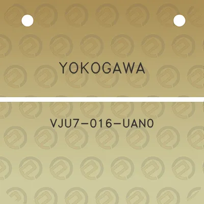 yokogawa-vju7-016-uan0