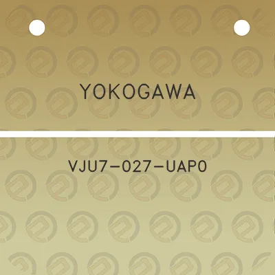 yokogawa-vju7-027-uap0