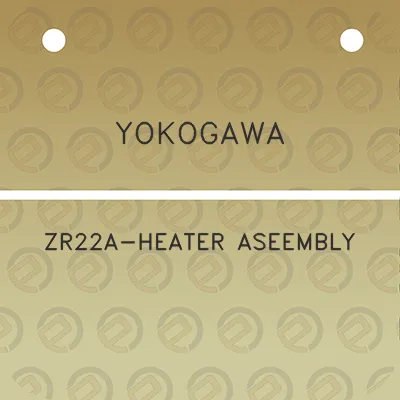 yokogawa-zr22a-heater-aseembly