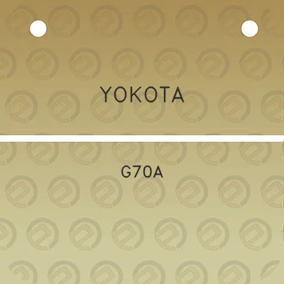 yokota-g70a