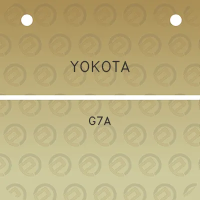 yokota-g7a