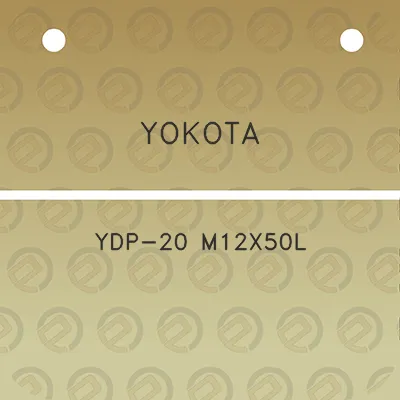 yokota-ydp-20-m12x50l