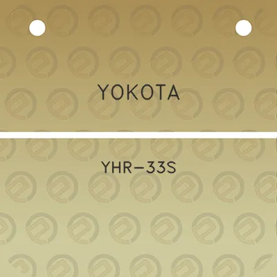 yokota-yhr-33s