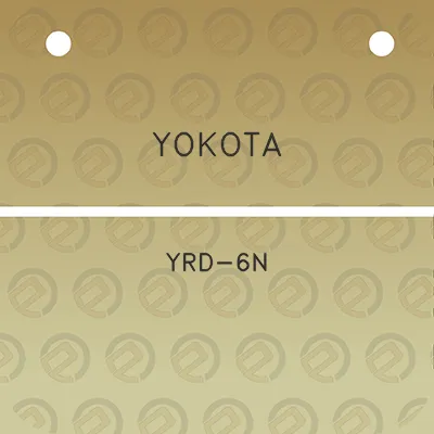 yokota-yrd-6n