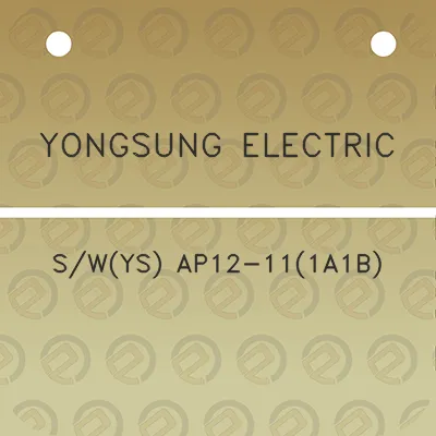 yongsung-electric-swys-ap12-111a1b